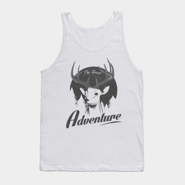 THE GREAT ADVENTURE Tank Top by orcunsahinalpjunk